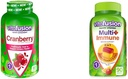 Vitafusion Cranberry Gummies for kvinner 500 mg og multi+ immunstøtte Gummies med vitamin C sink daglige multivitaminer 90 greve