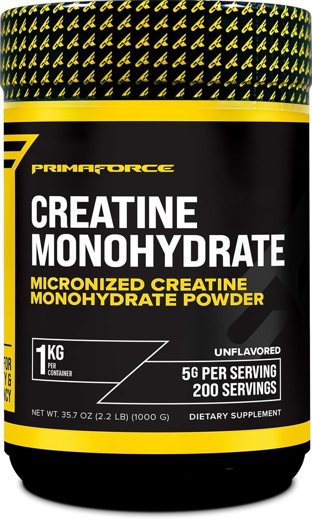 Primaforce kreatinmonohydrat pulver – 1000 gram - mikronisert