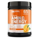 Optimum Nutrition Amino Energy - Før trening med grønn te, BCAA, Aminosyrer, ketovennlig, grønn kaffeekstrakt, energipulver - Orange kulere, 65 serveringer (Packing May Vary)