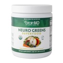 BrainMD Dr Amen Neuro Greens Superfood - 7.9 oz - Støtter Hel-Body Wellness, Digestion + Immune & Brain Helse - Glutenfri - 30 Services