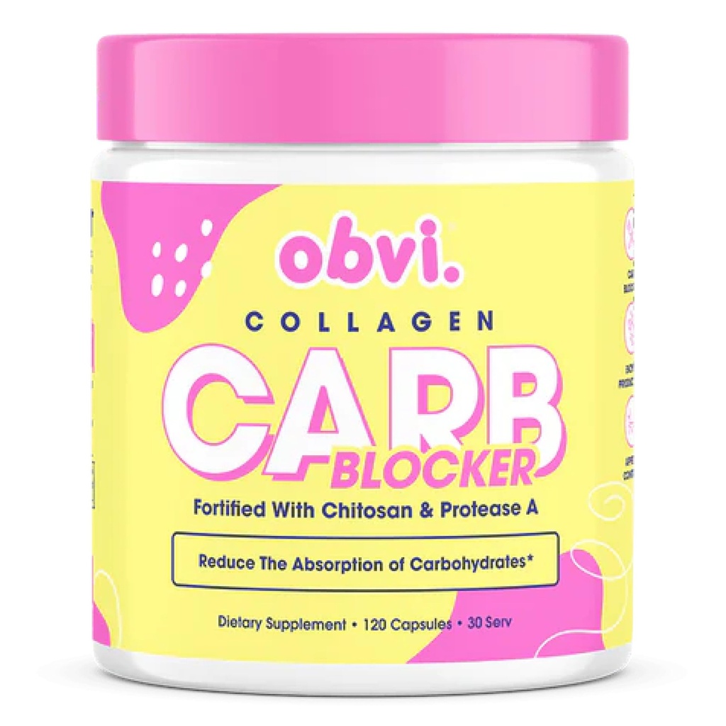 Obvi Guilt-fri karbohydratblokker | Støtter Fitness mål | karbohydratabsorpsjon blokker med hvit nynorskbønne | 120 kapsler, 30 serveringer