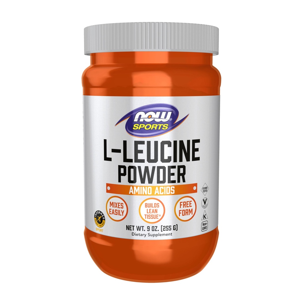 NÅ Mat Idrettsnæring, L-Leucine pulver, Bygger Lean Vessue*, Aminosyrer, 9-Ounce