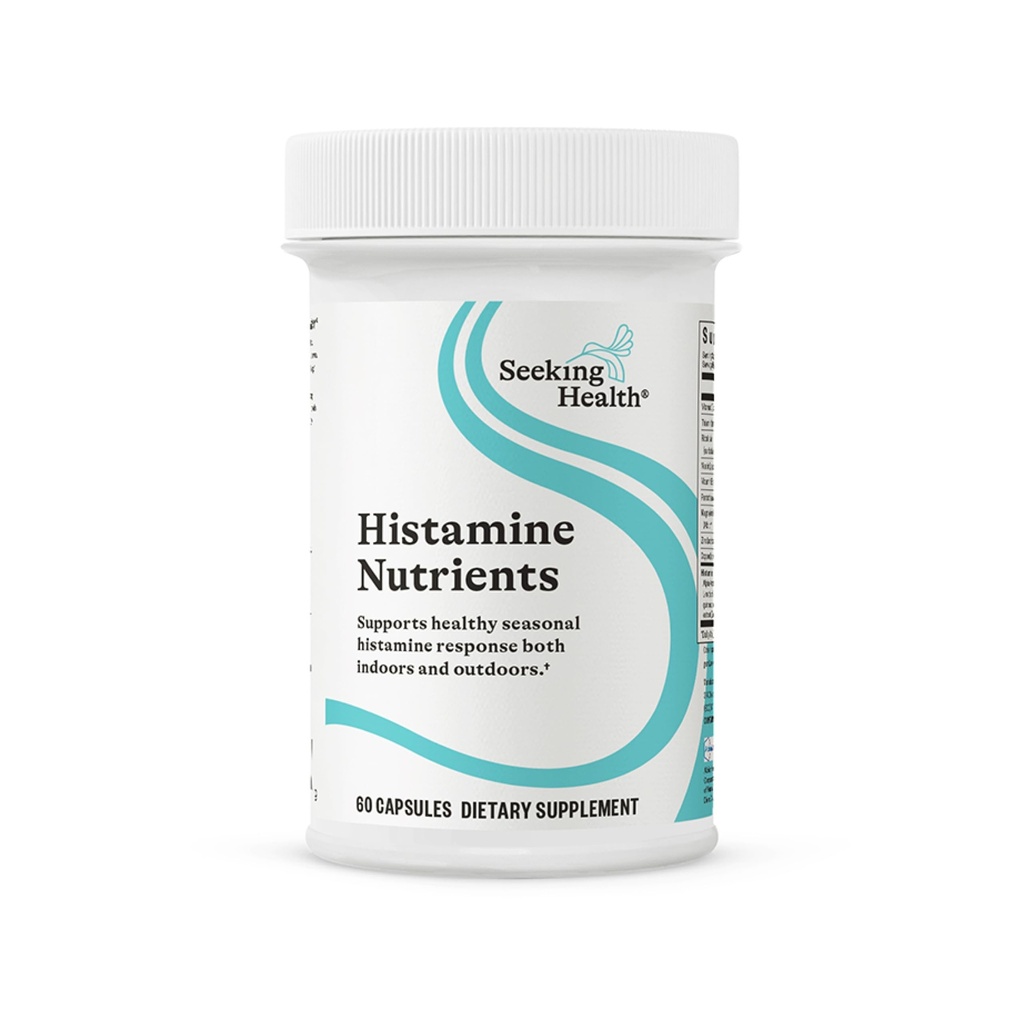 Søker Histamin Nutrienters Histamin støtte Supplement med vitamin B1, sink, og vitamin B3 - Bidrar Histamin respons - 60 kapsler