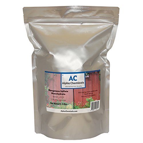 Manganesisk sulfatmonohydrat - 32% Mn - 5 pund