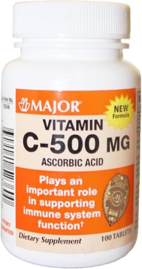 Hovedvitamin C 500 mg - 100 faner (3 pakke)