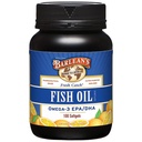 Barlean Omega 3 Fish Oil Kosttilskudd, Supplement Softgels for menn og kvinner, 600mg EPA og DHA Fatty Acids, Orange Flavored, 100 Count