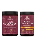 Gamle Ernæring Multi Collage Protein pulver, Unflavored, 45 Serveringer + Multi Collage Protein pulver, Gut gjenoppretting, 20 Serveringer