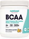 Nutricost BCAA for kvinner (Peach Mango, 30 Services) - Formulert spesifikt for kvinner - Ikke-GMO og Glutenfri