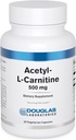 Douglas Laboratories Acetyl L-karnitin 500 mg | støtter hjernen og nervefunksjonen under den normale aldringsprosessen* | 60 kapsler