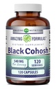 Amazing Formler Svart Kohosh Supplement | 540 Mg per servering | Kapsler | Ikke-GMO | Glutenfri | laget i USA (1 Pakke | 120 greve)