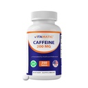 Vitamatic koffein piller 200 mg per servering, 250 vegetariske tabletter