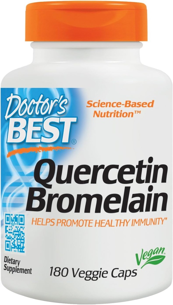 Legens beste Quercetin/Bromeain Capsules, 180 greve