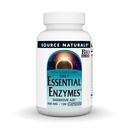 Kilde Naturals Essential Enzyms 500mg Bio-Aligned Multiple Supplement Herbal Forsvar for Digestion, Gass & Acceleration Relief - Sterk immunsystemstøtte* - 120 Kapsler