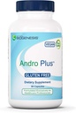 Nutra BioGenesis Andro Plus - Tribulus Terrestris Extract for menn, Maca Root Supplement for menns vitalitet med Muira Puama, helse og velvære støtte - 90 vegetariske kapsler