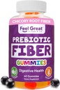 Prebiotiske Fiber Gummies by Feel Great Vitamin Co (60 Gummies) 中 Hjelper Forbedre Digestive Helse, Gjenopprett Naturlig Gut Flora, og Støtte Overordnet Helse & Immunitet*