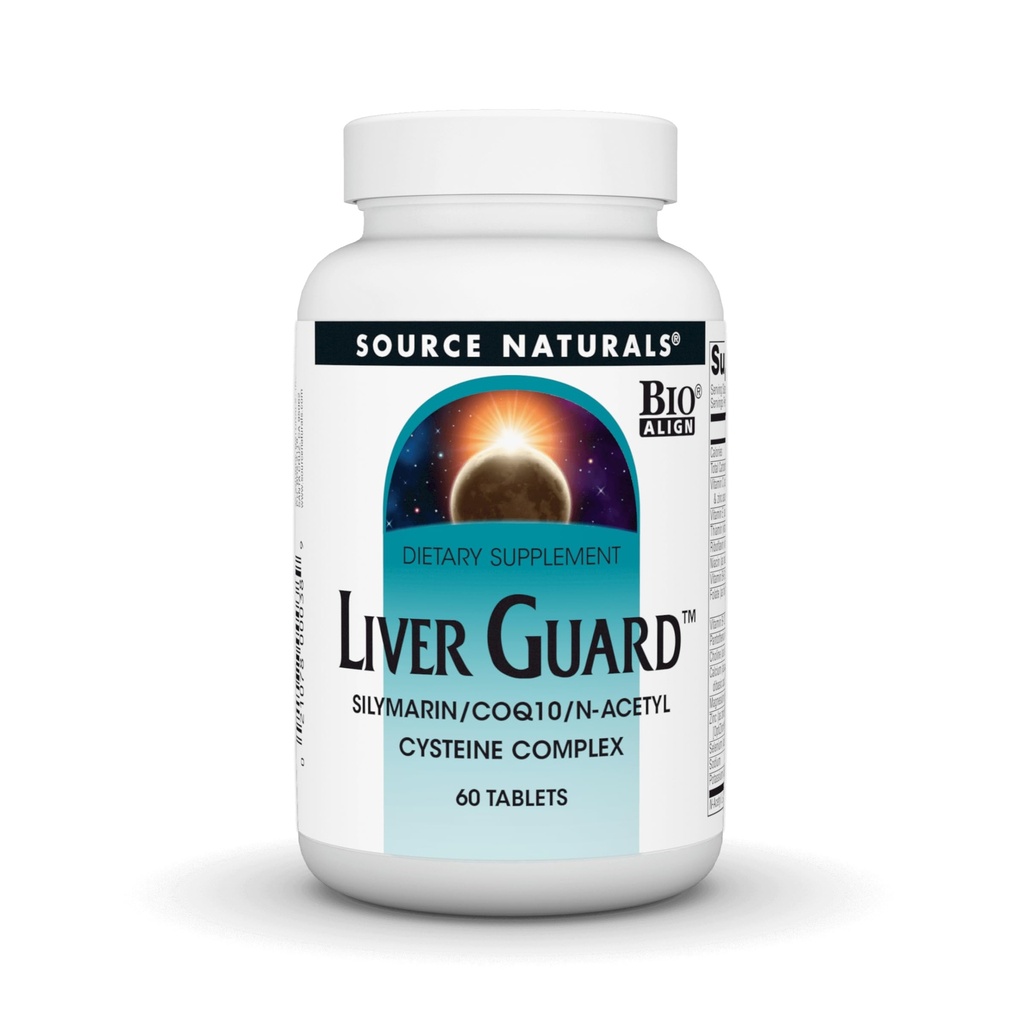 Kilde Naturals Liver Guard - Silymarin, CoQ10, N-Acetyl Cysteine Complex - 60 tabletter