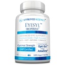 Godkjent vitenskap EyeSyl - Eye Support Supplement - Chromium Picolinate, Taurin, Lutein, Zeaxanthin, Bilbær, BioPerine - 1 måneds forsyning - 60 kapsler - laget i USA