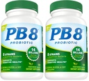 Ernæring nå PB 8 Probiotiske Acidophilus for livet* Vegetariske kosttilskudd for menn og kvinner, 120 greve (pakke på 2)