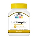 21st Century Healthcare, B Complex Plus Vitamin C, tabletter 100 telling (pakke på 1)