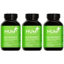 HUM Gut Instinct daglig probiotika for kvinner og menn, Digestive helse, Lactobacillus, Bifidobacterium Strains for immunstøtte, Probiotiske Supplement for sunn gut mangfold, 90 kapsler