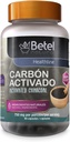 Betel Natural Carbon Activado Capsulas - Aktivert Charcoal 90 kapsler