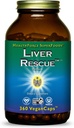 HealthForce SuperFoods Liver Rescue - Natural Liver Cleanse - med Melk Thistle & Dandelion Root - Glutenfri & Vegan - 360 kapsler