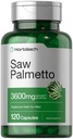 Horbäach så Palmetto ekstrakt | 120 kapsler ikke-GMO og glutenfri formel | fra så Palmetto Berries