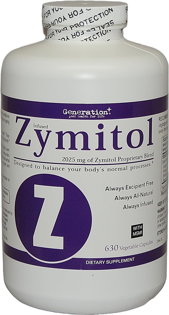 Zymitol - Generation Plus 630 Kapsler