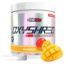 EHP Labs OxyScreed Pre Workout pulver - Preworkout pulver med L Glutamine & Acetyl L karnitin, energiforbedret drikke - Mango, 60 serveringer