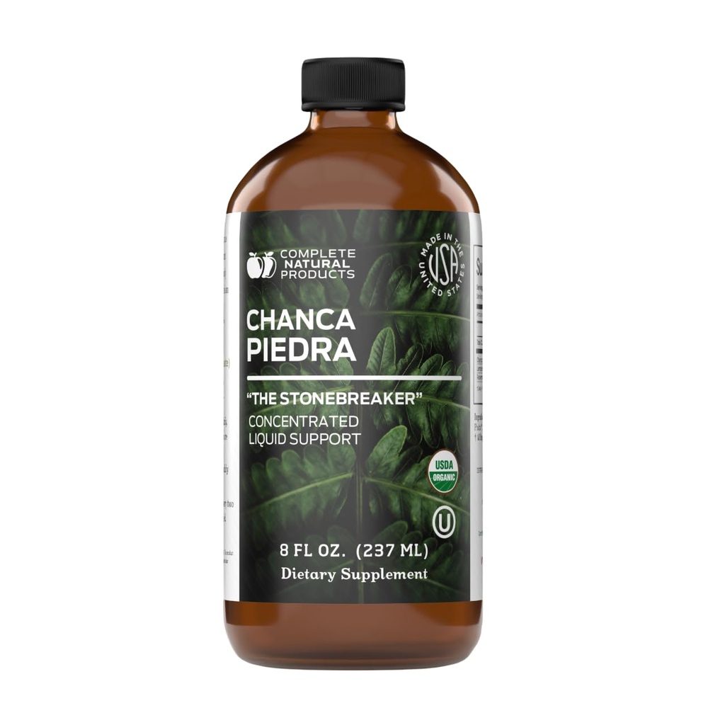 Organic Chanca Piedra Konsentrat & Ekstrakt 8oz - Phyllanthus Niuri - naturlig flytende steinbreaker & Crusher Tinktur