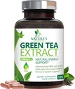 Green Tea Extract 1000mg - Premium Green Tea Extract Pills with 45% EGCG, 98% Polyphenols for Natural Energy - Nature's Antioxidant Herbal Heart Support Supplement, Bottled in USA - 120 Capsules