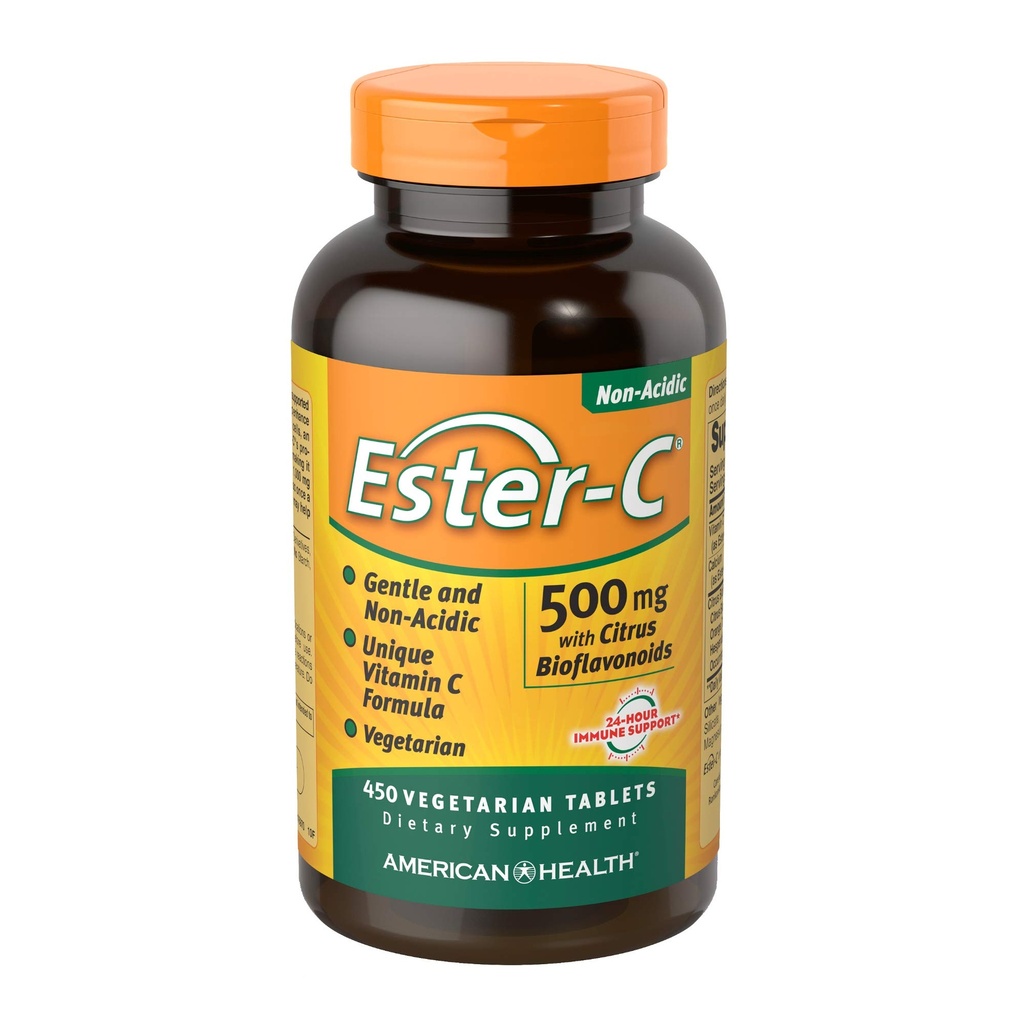Ester-Vitamin C med Citrus Bioflavonoids 500 Milligrams 450 Veg Tabs