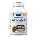 ANDREW LESSMAN Essential Omega-3 Orange - 360 Softgels - Ultra-Pure, høy styrke Omega-3 oljer. Høy DHA, ingen mage-upset, ingen kontaminanter, ingen Mercury. Små lett å svelge Softgels