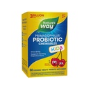 Naturens måte Primadofilis Probiotiske Chewables for barn, støtter sunn Digestive Flora*, for barn i alderen 2+, 3 milliarder CFU, 60 Cherry Flavored Chewables (Packaging May Vary)
