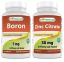 Bor 5 mg & zinkcitrat 30 mg