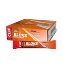 CLIF BLOKS - Orange Flavor med koffein - Energi Chews - Ikke-GMO - Plantebasert - Rask brensel for sykling og løping - Hurtige karbohydrater og elektrolytter - 2.12 oz. (18 greve)