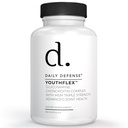 Glukosamin med Chondroitin & MSM Joint Supplement - Felles støtte Supplement for menn & kvinners mobilitet & fleksibilitet - 180 kapsler, Youthflex Glucosamine Complex, laget i USA