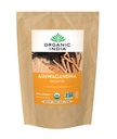 ORGANIC INDIA Ashwagandha Powder Organic - Ashwagandha Root Powder Bulk, Herbal Supplement - Vegan, Glutenfri, Kosher, Ikke-GMO, støtter Stress Relief, Energi og søvn - 1lb Bag
