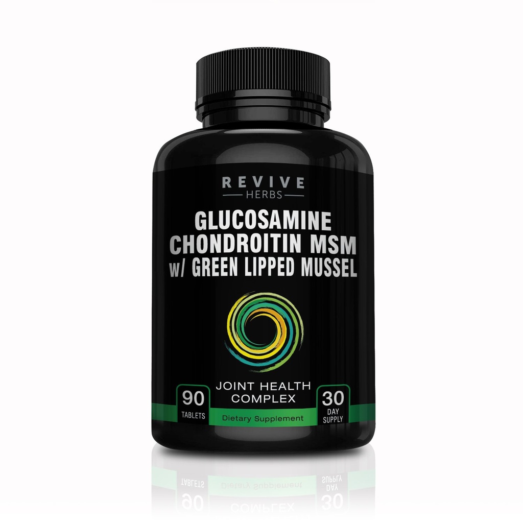 Glucosamin Chondroitin MSM med New Zealand Grønn-Lipped Mussel ® Støtte Felles Fleksibilitet, Connective Tsuite, Cartilage helse