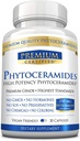 Phytoceramides 350mg fra 100% hvete -Vitamin A, C, E og D3 - Reverse Aging Skin, Replenish Moisture & Repair Skin - 100% ren naturlig - 30 kapsler - Vegansk Vennlig