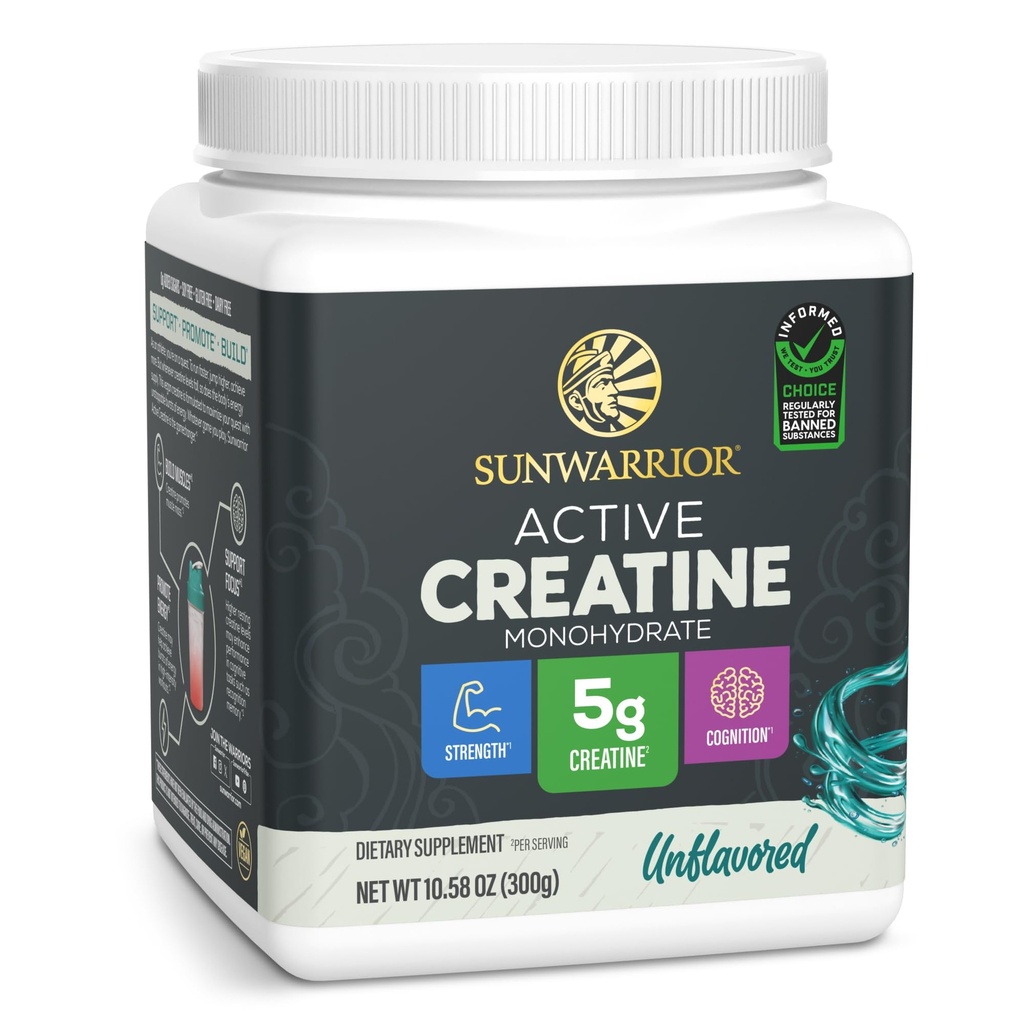 Kreatin Monohydrat Powder Mikronisert PreWorkout Recovery Supplement | Støtte muskelbygging styrke trening kognisjon | Vegan & keto vennlige enkelt blander (60 servering) uovertruffen aktiv kreatin