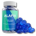 Sukkerfri NAC Gummies, NAC Supplement for respirasjonshelse, Liver Detox & Cleanse, Nyre, Antioksidant støtte, N-Acetyl Cysteine Supplement MCT-Oil Coated for absorpsjon Vegan 60ct