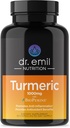 DR. EMIL NUTRITION Turmeric Curcumin med Black Pepper Supplement - Turmeriske kapsler med BioPerine for enkel absorpsjon - 1000 mg Turmeric Supplement, 60 kapsler