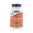 Nå kosttilskudd, L-karnitin 250 mg, renere form*, Aminosyre*, Fitness Support*, Metabolsk støtte 120 vegetariske kapsler, Glutenfri, Vegansk, Kosher, Ikke-GMO
