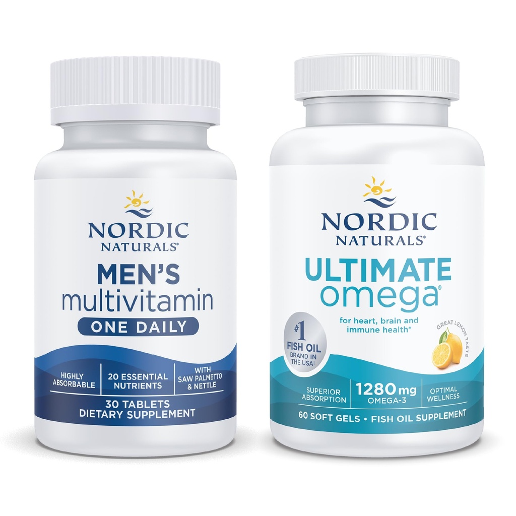 Nordic Naturals Starter Pack - Multivitamin én dag, Ultimate Omega
