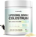 Liposomal Bovine Colossrum pulver - ren bovine colossrum for mennesker - Grass Fed Colostrum Supplement for Gut støtte, immun helse og hår vekst,72 serveringer per flaske.180g/6,35 oz