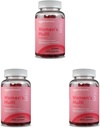 Elementer - Voksen kvinners organiske multivitaminer, 90 gummier (30 Serveringer), vegetarisk, glutenfri (tidligere Revly) (Pack of 3)