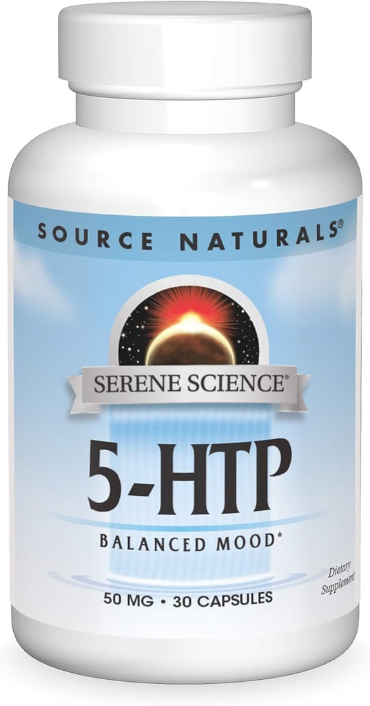 Kilde Naturals Serene Science 5-HTP, 50mg - 30 kapsler