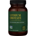 Global Healing Center - Litium Orotate 10 mg - Ikke-GMO, Glutenfri, Vegansk Vennlig Hjerne Helse Litium Supplement for å støtte Mood, funksjon og klarhet (60 kapsler)