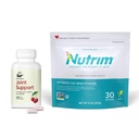 Sur Nutrim havre Bran pulver med 750 mg Beta Glucan per servering felles støtte FruiteX-B Tart Cherry Capsules Bundle